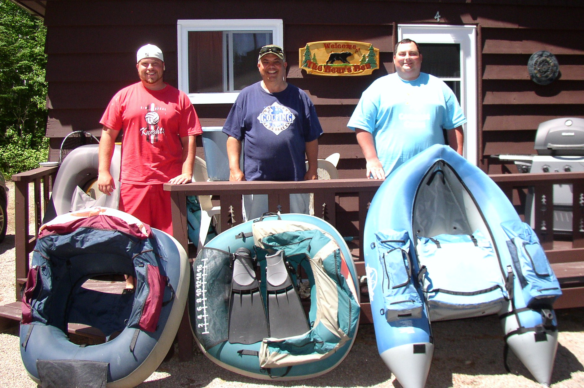 Tube Fishing at Garden Lake Resort